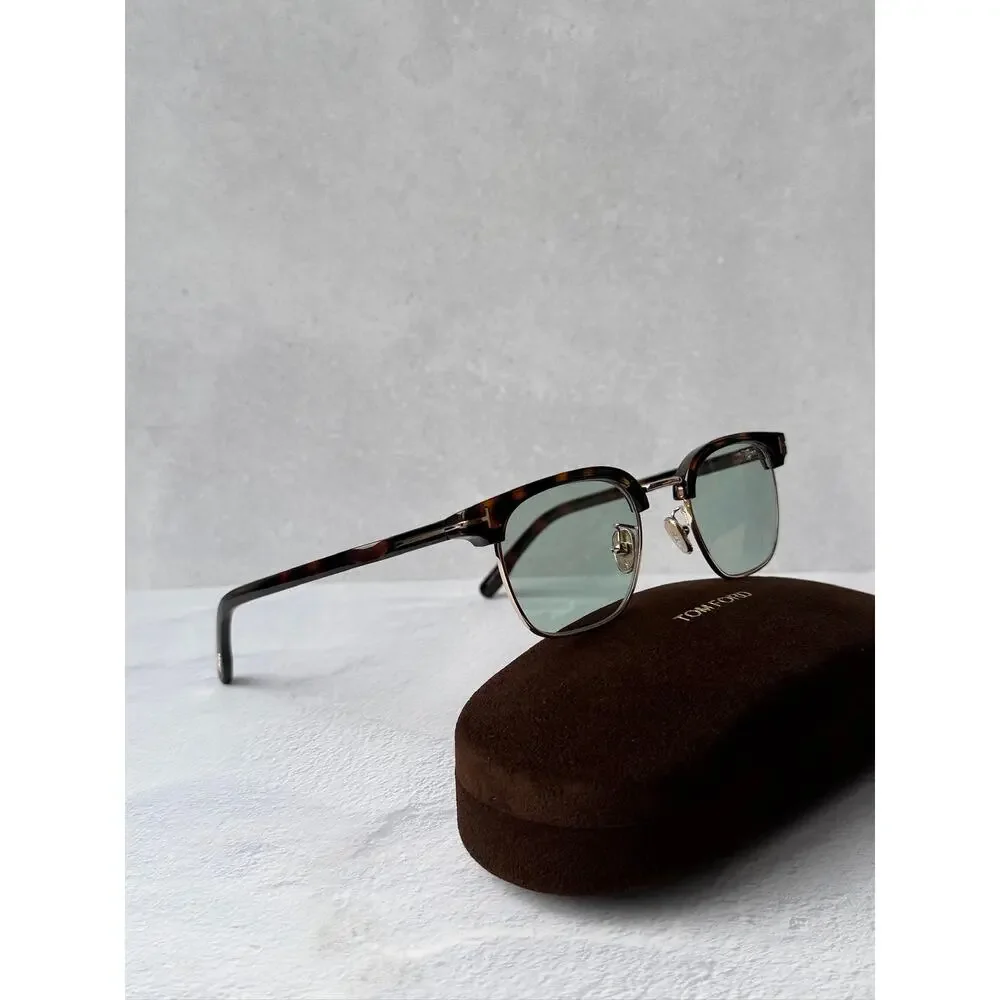 NEW Tom Ford FT1119-D Sunglasses in Brown Green Lens $550